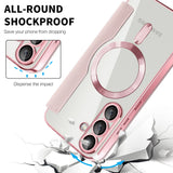 Husa pentru Samsung Galaxy S25, Techsuit SmartMag Book Case, albastru