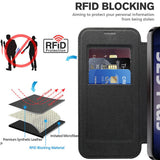 Husa pentru Samsung Galaxy S25 Plus, Techsuit SmartMag Book Case, albastru