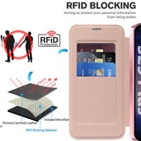 Husa pentru Samsung Galaxy S25 Plus, Techsuit SmartMag Book Case, albastru
