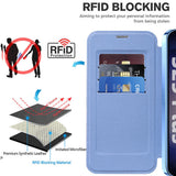 Husa pentru Samsung Galaxy S25 Plus, Techsuit SmartMag Book Case, bleu