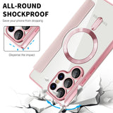 Husa pentru Samsung Galaxy S25 Ultra, Techsuit SmartMag Book Case, albastru