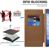 Husa pentru Samsung Galaxy S25 Ultra, Techsuit SmartMag Book Case, albastru