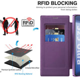 Husa pentru Samsung Galaxy S25 Ultra, Techsuit SmartMag Book Case, albastru