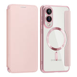 Husa pentru Samsung Galaxy S25 Edge, Techsuit SmartMag Book Case, albastru