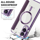 Husa pentru Samsung Galaxy S25 Edge, Techsuit SmartMag Book Case, albastru