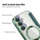 Husa pentru Samsung Galaxy A35 5G, Techsuit SmartMag Book Case, albastru