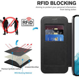 Husa pentru Samsung Galaxy S22 5G, Techsuit SmartMag Book Case, albastru