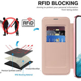 Husa pentru Samsung Galaxy S22 5G, Techsuit SmartMag Book Case, albastru