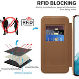 Husa pentru Samsung Galaxy S22 5G, Techsuit SmartMag Book Case, albastru