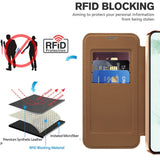 Husa pentru Samsung Galaxy S22 Plus 5G, Techsuit SmartMag Book Case, albastru