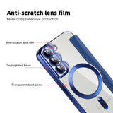 Husa pentru Samsung Galaxy S22 Plus 5G, Techsuit SmartMag Book Case, albastru
