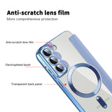 Husa pentru Samsung Galaxy S22 Plus 5G, Techsuit SmartMag Book Case, bleu