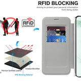 Husa pentru Samsung Galaxy S22 Plus 5G, Techsuit SmartMag Book Case, albastru