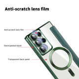 Husa pentru Samsung Galaxy S22 Ultra 5G, Techsuit SmartMag Book Case, albastru