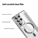 Husa pentru Samsung Galaxy S22 Ultra 5G, Techsuit SmartMag Book Case, albastru