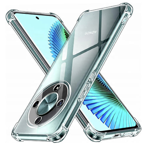 Husa pentru Honor Magic6 Lite, Techsuit Shockproof Clear Silicone, transparenta