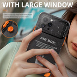 Husa pentru iPhone 12 Pro Max, ShellBox AirBox Waterproof IP68 (6.7 inch), albastru