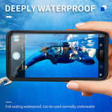 Husa pentru iPhone 12, ShellBox AirBox Waterproof IP68 Case (6.1 inch), albastru