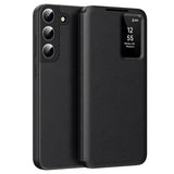 Husa pentru Samsung Galaxy S22 Plus 5G, Techsuit SmartView Series, albastru