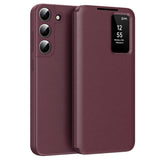 Husa pentru Samsung Galaxy S22 Plus 5G, Techsuit SmartView Series, albastru