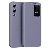 Husa pentru Samsung Galaxy S25 Edge, Techsuit SmartView Series, albastru