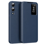 Husa pentru Samsung Galaxy S25 Edge, Techsuit SmartView Series, albastru