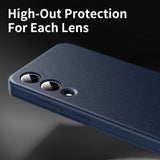 Husa pentru Samsung Galaxy S25 Edge, Techsuit SmartView Series, albastru