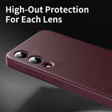 Husa pentru Samsung Galaxy S25 Edge, Techsuit SmartView Series, albastru