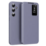 Husa pentru Samsung Galaxy A56 5G, Techsuit SmartView Series, albastru