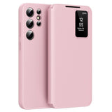 Husa pentru Samsung Galaxy S25 Ultra, Techsuit SmartView Series, albastru