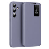 Husa pentru Samsung Galaxy S25 Plus, Techsuit SmartView Series, albastru
