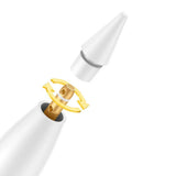 Stylus pen Baseus Smooth Writing III Series (P80080805213-00), pentru iPad, Wired Charging, Active Wireless Version, alb