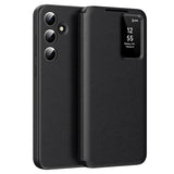Husa pentru Samsung Galaxy S24 FE, Techsuit SmartView Series, albastru