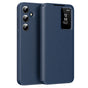 Husa pentru Samsung Galaxy A55 5G, Techsuit SmartView Series, albastru