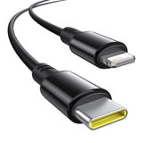 Incarcator auto Baseus (C00035902121-00), 2x USB-C, Incarcare rapida cu USB-C, Lightning Spring Cable, 60W, 3A, 1.4m, negru
