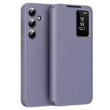 Husa pentru Samsung Galaxy S24, Techsuit SmartView Series, albastru