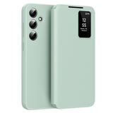 Husa pentru Samsung Galaxy S24 Plus, Techsuit SmartView Series, albastru