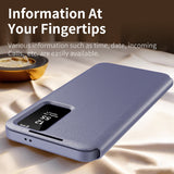 Husa pentru Samsung Galaxy S24 Ultra, Techsuit SmartView Series, albastru