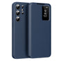 Husa pentru Samsung Galaxy S24 Ultra, Techsuit SmartView Series, albastru