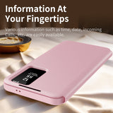 Husa pentru Samsung Galaxy S24 Ultra, Techsuit SmartView Series, albastru
