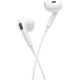 Casti cu Fir Baseus Encok HZ19 (A00182301213-00), Jack 3.5mm, Integrat Microphone, Half-In-Ear, Moon Alb