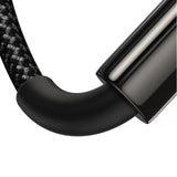 Cablu Baseus de date Tungsten Auriu (CAWJ000101), USB to Type-C, Super Incarcare rapida, 100W, 480Mbps, 2m, negru