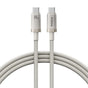 Cablu Baseus de date Titanium (P10378100G21-00), Type-C, Incarcare rapida, PD100W, 480Mbps, E-Mark Chip, 1m, auriu