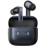 Casti wireless Baseus Bowie 35 (A00073800123-00), True Wireless, Bluetooth V5.3, 6-Microfon ENC, IPX4, negru;albastru