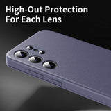 Husa pentru Samsung Galaxy S23 Ultra, Techsuit SmartView Series, albastru