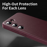Husa pentru Samsung Galaxy S23 Plus, Techsuit SmartView Series, albastru