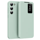 Husa pentru Samsung Galaxy S23 Plus, Techsuit SmartView Series, albastru