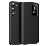 Husa pentru Samsung Galaxy S23 Plus, Techsuit SmartView Series, albastru