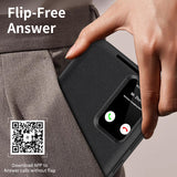 Husa pentru Samsung Galaxy S23, Techsuit SmartView Series, albastru