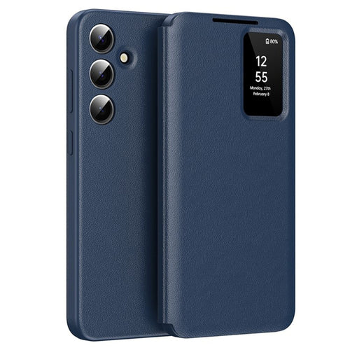 Husa pentru Samsung Galaxy S23 FE, Techsuit SmartView Series, albastru